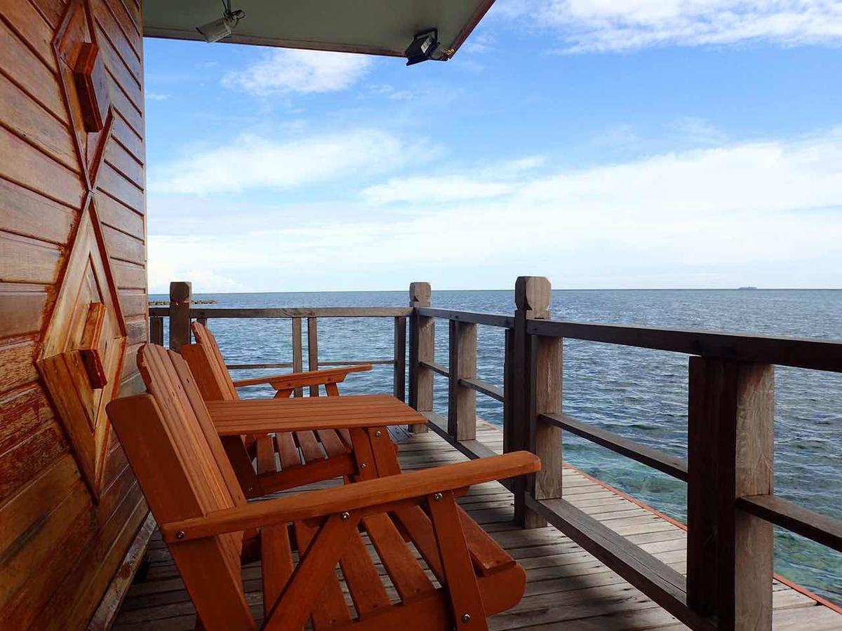 Mabul Paradise Lodge Mabul Island Bagian luar foto