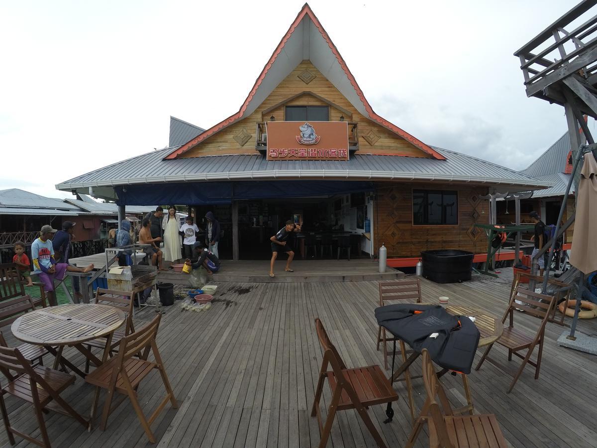 Mabul Paradise Lodge Mabul Island Bagian luar foto