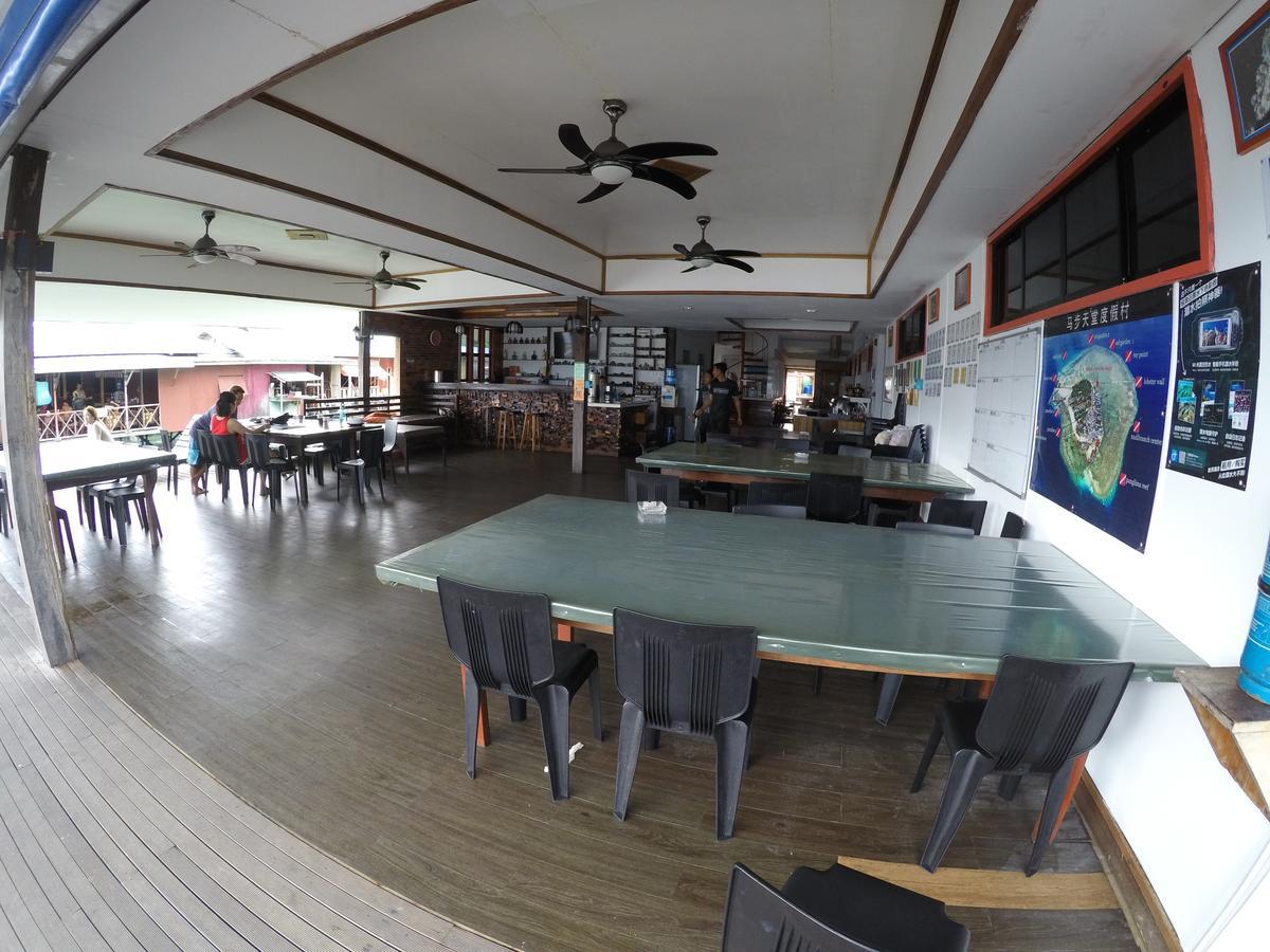 Mabul Paradise Lodge Mabul Island Bagian luar foto