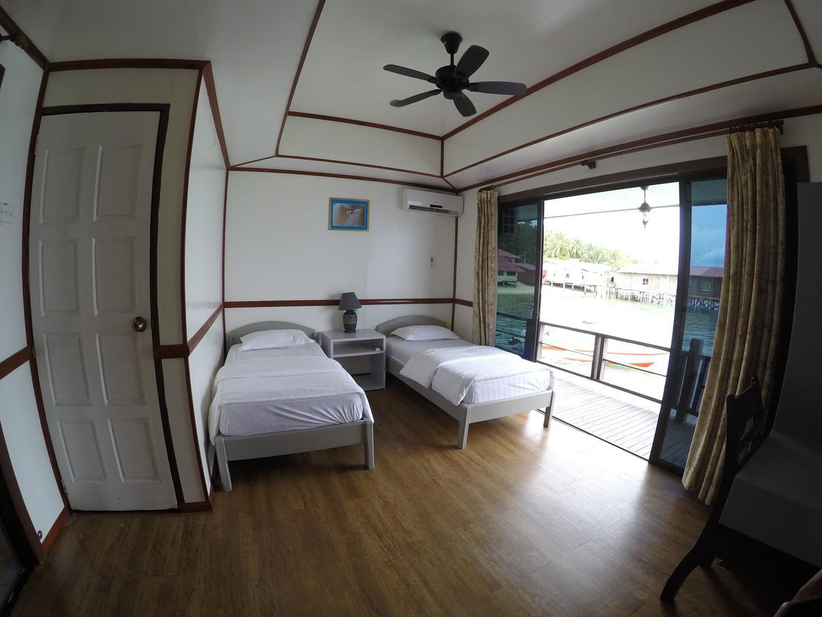 Mabul Paradise Lodge Mabul Island Bagian luar foto