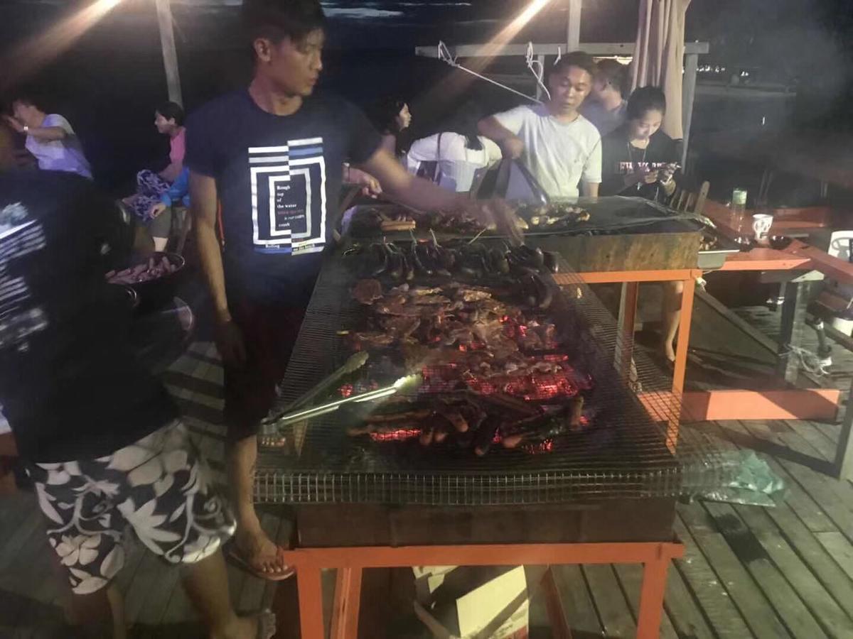 Mabul Paradise Lodge Mabul Island Bagian luar foto