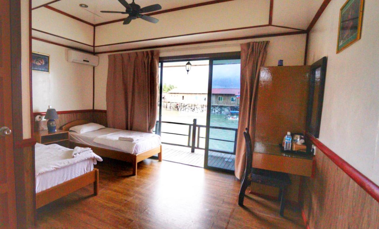 Mabul Paradise Lodge Mabul Island Bagian luar foto