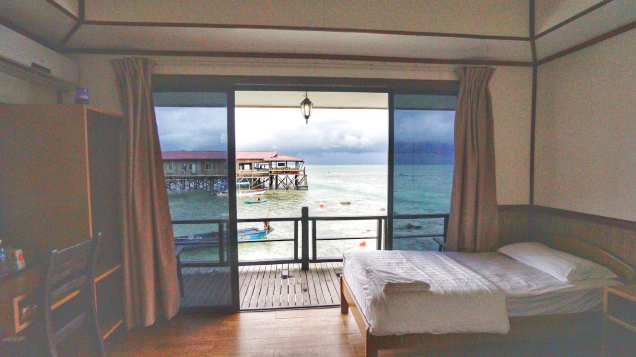 Mabul Paradise Lodge Mabul Island Bagian luar foto