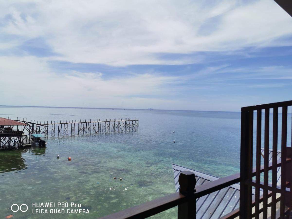 Mabul Paradise Lodge Mabul Island Bagian luar foto